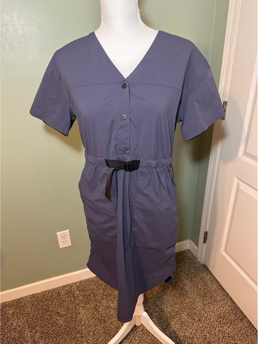 REI Co-Op Trailmade Sahara Belted Hiking Dress Size Medium